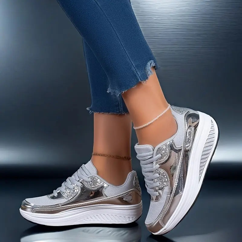 Women's Sparkling Casual Sneakers